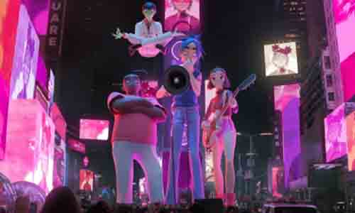 英国虚拟乐队 Gorillaz 将在纽约和伦敦举行 AR 音乐会