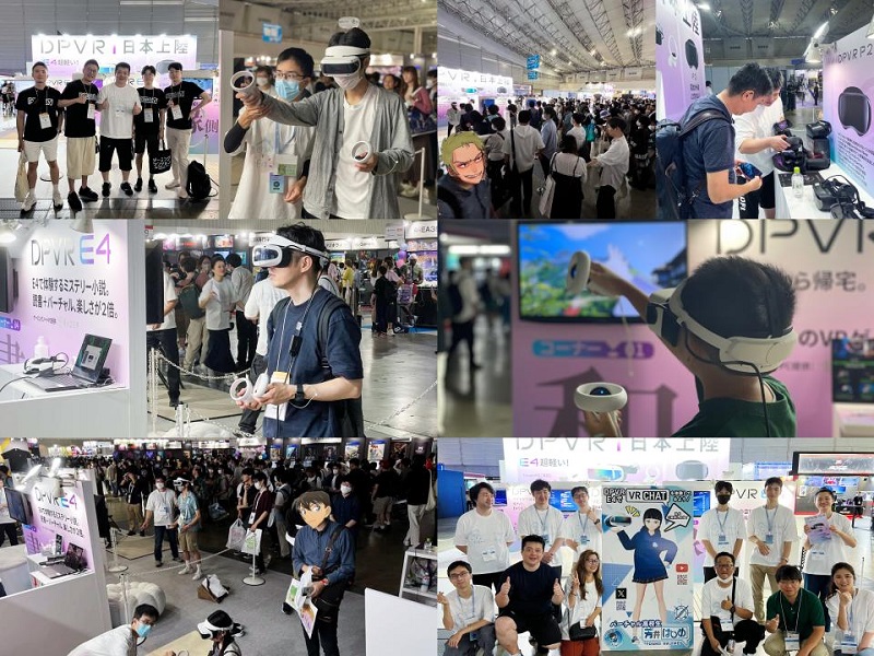 大朋VR亮相2023东京游戏展，展位“躺赢”火爆全场-93913.COM-XR信息与产业服务